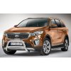 STEELER Predný ochranný rám nerez s EC homologáciou, Kia Sorento III, 2015-2018