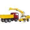 Bruder 02751 MAN a bager LIEBHER