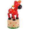 Small foot by Legler mačkací figurka zvířátka z farmy 1 ks Kravička