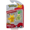 Pokémon Figurky - Battle Series (Chikorita & Pikachu) 5 cm