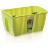 PROSPERPLAST Truhlík na zábradlie CROWN limetka 39,3 cm
