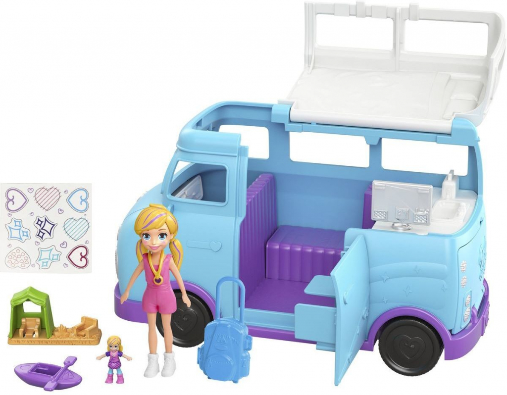 Mattel Polly Pocket karavan