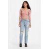 Dámske rifle LEVI'S® 501® Mini Waist Jeans A4729-0000 Farba: Denim, Veľkosť: 30/30