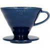 Hario V60-02 Dripper keramický modrý indigo