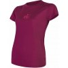 Dámske tričko kr.rukáv SENSOR MERINO ACTIVE ORCHID lilla S