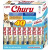 INABA Churu pre mačky - zmes príchutí s tuniakom 40x14g