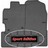 Gumové koberčeky do auta RIGUM - ČIERNE - EMBLEMAT SPORT EDITION