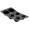 de Buyer Mouly Flex-Silicone Molds 6 Small Brioches 17,5X30cm 8cm