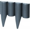 GARDENPLAST PALGARDEN 12,5 cm x 2,5 m antracit 10 ks záhradná palisáda