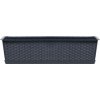 Prosperplast Truhlík s miskou RATOLLA CASE antracit 78,3 cm