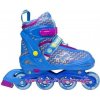 Detské kolieskové korčule NILS EXTREME NJ 4613 A - modré Veľkosť: S