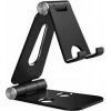 Verk 04109 Stolný kovový držiak na mobil, tablet skladací čierny
