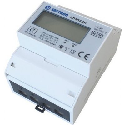B3MAX Elektromer digitálny trojfázový EASTRON SDM72DR 230-400V AC 0-100A AC