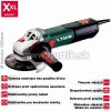 Metabo WEA 17 - 125 quick, WEA 17 - 125 quick s motorom o výkone 1,700W / 11,000 ot/min aj pri zaťažení / rýchloupínaciou maticou, AUTO-Balancerom a ďalšími funkciami ktoré túto brúsku obohacujú