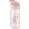 KikkaBoo Hrnček so silikónovým náustkom 450ml 12m+ Music Fest Pink