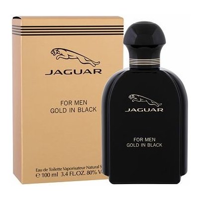 Jaguar For Men Gold in Black 100 ml toaletní voda pro muže