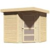 KARIBU HOLZTECHNIK Drevený domček KARIBU SCHWANDORF 3 (73467) natur LG3889