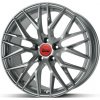 Alu disk MAM RS4 MSL 7x16 5x100 ET38 strieborný matný