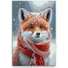 Maľovanie podľa čísel - Lišiak Bielobruch - 40x60 cm, plátno vypnuté na rám - výroba CZ