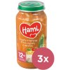 3x HAMI Príkrm mäsovo-zeleninový Špagety s merlúzou, paradajkami a cuketou 250g VP-F184382