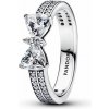 PANDORA dvouřadý prsten Třpytivá mašlička 48 193552C01-48