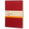 Moleskine Zošity Cahier B5 linajkový 3 ks červené