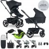EASYWALKER Kočík kombinovaný Harvey5 Midnight Black XXL RWS + KIDDY Evoluna i-size 2 + základňa VP-F188389