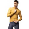 ALÉ Cycling Clothing Alé PR-E Follow Me 2.0 LS Jersey, Kashmir yellow Veľkosť: S Priedušný rychloschnúci cyklistický dlhorukávový dres v športovom strihu