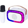 Detský mikrofón Trevi XR 8A01 Miniparty Karaoke speaker + BT W (8011000040349)