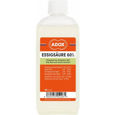Adox kyselina octová 60% 500 ml - prerušovač