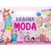 Krásna móda omaľovanka s nálepkami