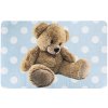 Vopi Detský koberec Ultra Soft Medvedík modrá, 100 x 150 cm