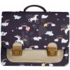 Školská aktovka It Bag Classic Midi Rainbow Unicorn Jeune Premier ergonomický luxusné prevedenie 30*38 cm