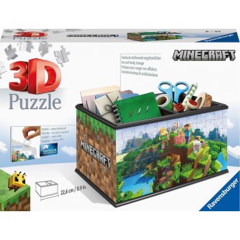 RAVENSBURGER 3D puzzle úložný box: Minecraft 216 ks