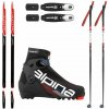 Juniorský bežecký set PELTONEN Tiger Jr + obuv Alpina T + palice