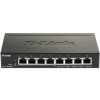 D-Link DGS-1100-08PV2 Smart Switch, 8x 1000Base-T 802.3at PoE, 64W PoE budget, Fanless DGS-1100-08PV2/E
