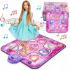HUDBNÁ TANCOVACIA PODLOŽKA PRE DETI - PRINCEZNÁ, 6 REŽIMOV