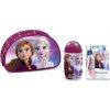 Disney Frozen 2 balzam na pery s jahodovou príchuťou 4 g + šampón a sprchový gél pre deti 120 ml + kozmetická taška 1 ks darčeková sada