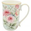 HOME ELEMENTS Porcelánový hrnček Ruža 400 ml
