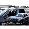 Deflektory na BMW X5 (G05) od 2018 (+zadné)