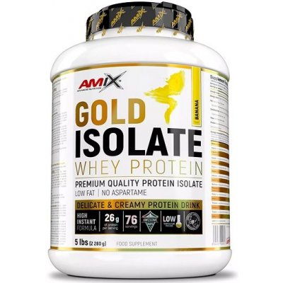 Amix Nutrition Gold Whey Protein Isolate 2280 g, Banana