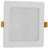 Avide Vstavaný LED panel 12 W teplý štvorcový 14,5 cm