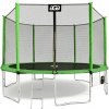 Aga SPORT PRO Trampolína 430 cm Light Green + ochranná sieť + schodíky + vrecko