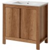 ArtCom Skrinka pod umývadlo CLASSIC Oak 821 | 80 cm