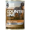 John Dog Konzerva Country Adult Rabbit and Turkey 400 g
