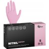 Espeon Nitrilové rukavice NITRIL COMFORT 100 ks, nepudrované, ružové, 3.8 g Veľkosť: S