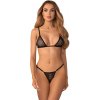 Obsessive Wet Me 2-pcs Set Black L/XL