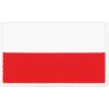 MFH nášivka POĽSKO 8x5 cm velcro plastová FAREBNÁ