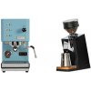 Profitec GO, blue + Eureka Mignon Zero 65 Speedy, CR black