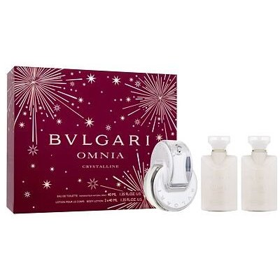 Bvlgari Omnia Crystalline : EDT 40 ml + tělové mléko 2 x 40 ml pro ženy